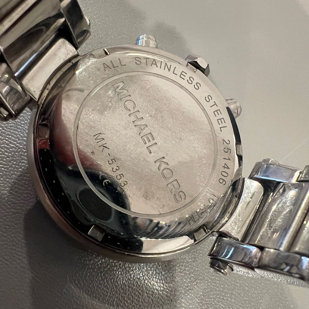 Michael Kors Women's Stainless Steel Diamond Bracelet - Picture 4 of 7